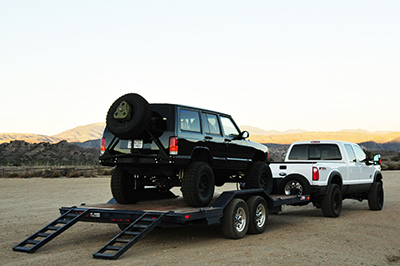 Truck towing accessories