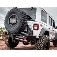 Jeep Gladiator Bumpers, Tire Carriers & Winch Mounts Spare Tire Carriers & Accessories