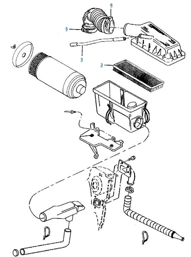 YJ Wrangler Air Intake Parts - 4 Wheel Parts 1997 jeep wrangler hard top wiring diagram 