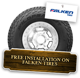 Free Installation On Select Falken Tires