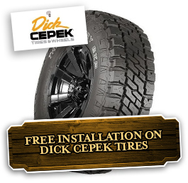 Save 10% On Select Dick Cepek Tires + Get Free Installation at Your Local 4WP