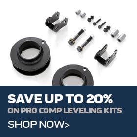 Save 20% On Pro Comp Leveling Kits