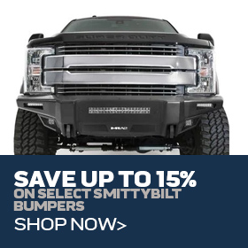 Save 15% On SMittybilt Bumpers