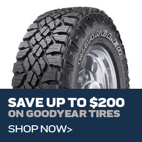 Save Up To $200 On Goodyear Tires