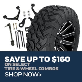 Save $160 On Select Tire & Wheel Packages