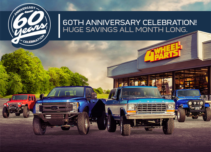 Take Advantage of Savings All Month Long During Our 60th Anniversary Celebration