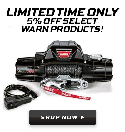 Limited Time Only - 5% off select WARN products!