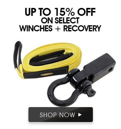 Winches + Recovery Up to 15% off