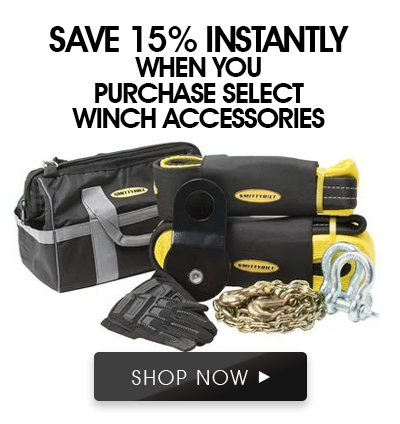 Winch Accessory Sale! Save 15% instantly