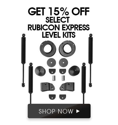 Rubicon Express Leveling Kits 15% Off