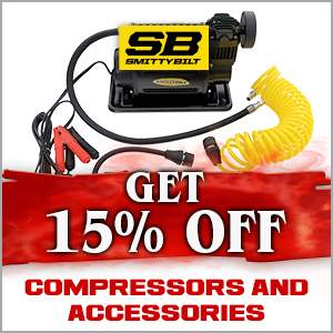 Get 15% off compressors and accessories