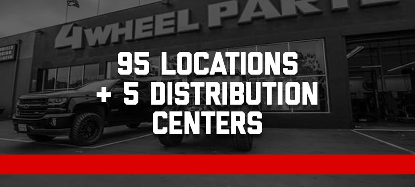 95 Locations + 5 Distribution Centers