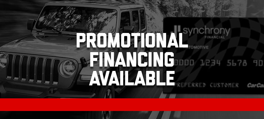 Promotional Financing Available