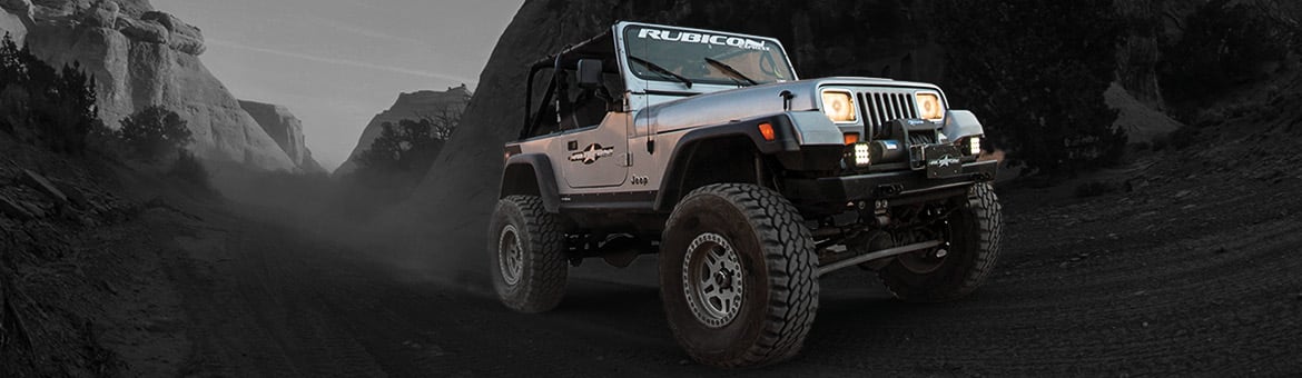 Jeep Wrangler (YJ) Lift Kits, Suspension & Shocks - Best Prices & Reviews  at 4WP