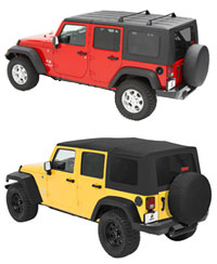 Jeep Tops – Is a Jeep Soft Top or Hard Top Right for You?