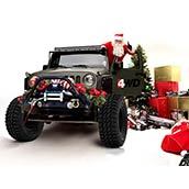 Santa Claus’ Jeep Wrangler Unlimited