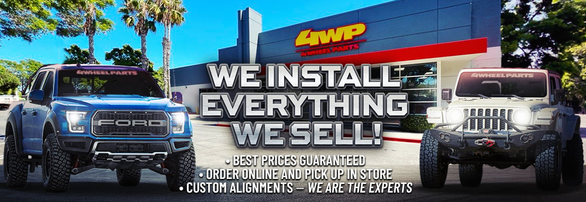 We Install Everything We Sell!