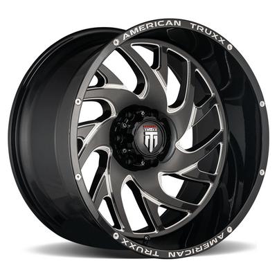 American Truxx AT1907 Xclusive Black / Milled Wheels