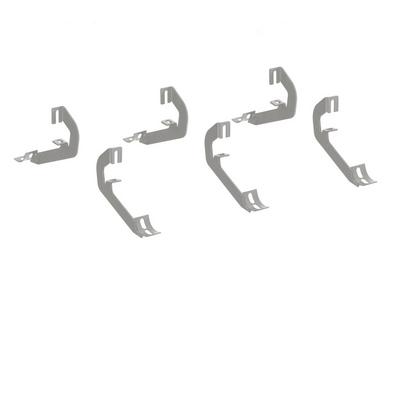 ARIES 6 Inch Oval Side Step Bar Mounting Brackets