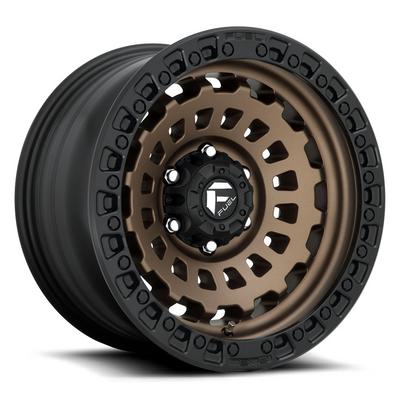 FUEL Off-Road Zephyr D634 Bronze Black Wheels
