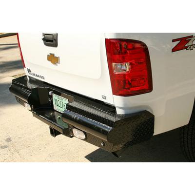 Fab Fours Black Steel Front Ranch Bumpers 