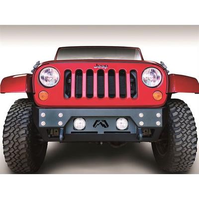Fab Fours Front Full Metal Jacket Stubby Winch Bumpers 