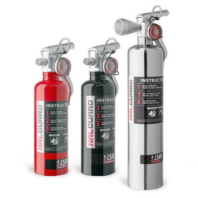 H3R Performance HalGuard Fire Extinguishers