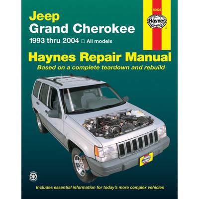 Haynes Jeep ZJ Grand Cherokee Repair Manual 