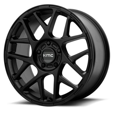 KMC Wheels KM708 Satin Black Wheels