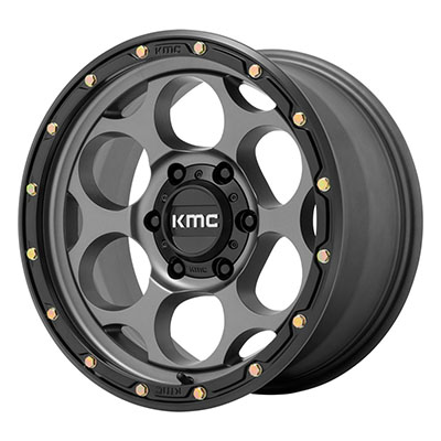 KMC KM541 Dirty Harry Gray / Black Wheels