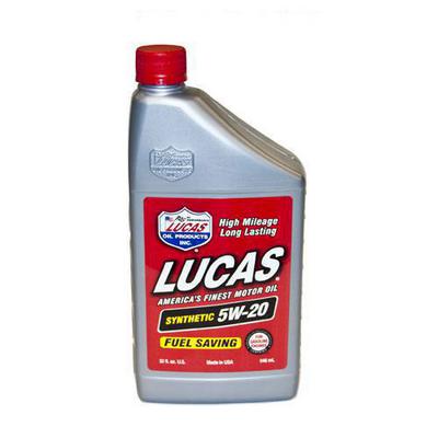 Lucas Oil Synthetic 5W-20 Motor Oil