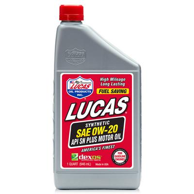 Lucas Oil Synthetic 0W-20 Motor Oil
