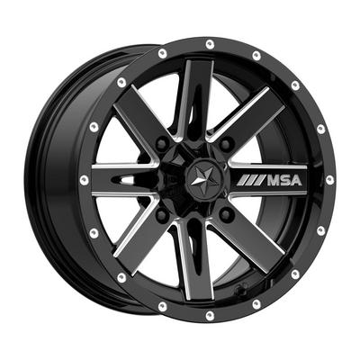 MSA Wheels M41 Boxer - Black / Milled