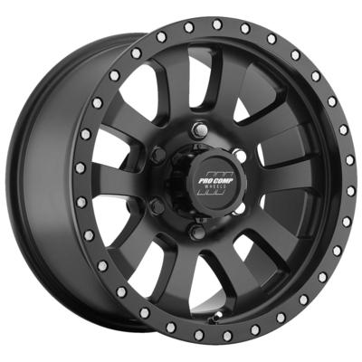Pro Comp 36 Series Hell Dorado Matte Black Alloy Wheels