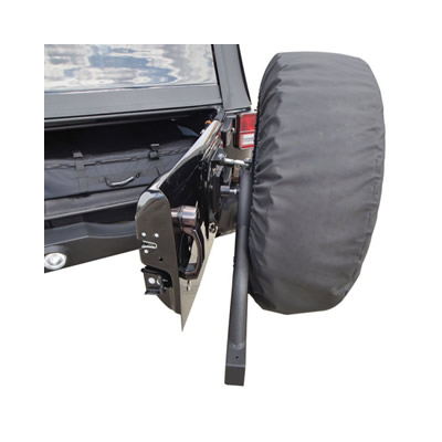 Rampage Recovery Rear Bumpers with Spare Tire Carriers