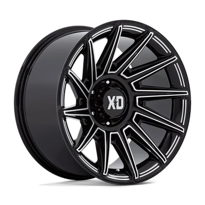 XD XD867 Specter Gloss Black Milled Wheels