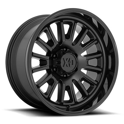 XD XD864 Rover Satin Black / Gloss Black Wheels