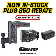 Gen-Y Hitch $50 Rebate - In Stores Only