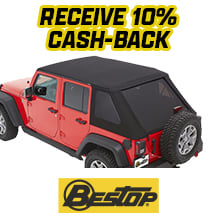 Receive 10% Cash-Back On All Bestop Products