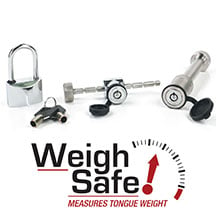 Free Keyed Alike Lock Via Rebate When You Buy A Weigh Safe or 180 Hitch
