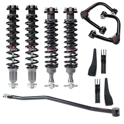 Image of 4 Wheel Parts Factory 3.5" Performance System With PRO-VST Coilovers and Upper Control Arms - K4240BXU