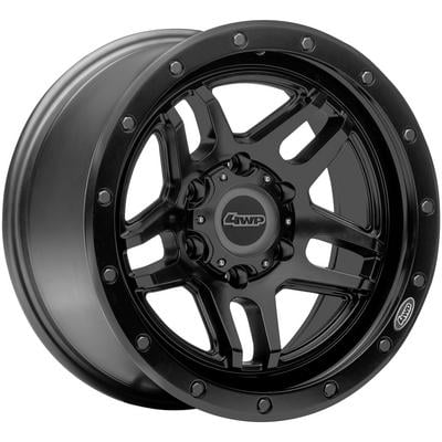 4 Wheel Parts Factory T-Series Wheel, 17x8.5 With 6 On 135 Bolt Pattern - Satin Black - 5014-7853647