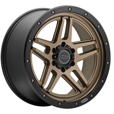 4 Wheel Parts Factory T-Series Wheel, 20x9 With 6 On 135 Bolt Pattern - Bronze / Black - 9514-293650