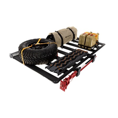 ARB 49L X 45W Base Rack Kit With Deflector And Full Cage Rails (Black) - BASE54