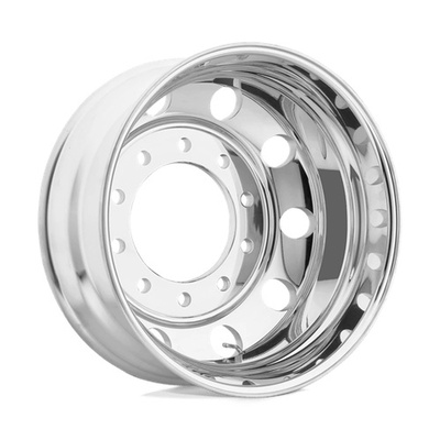Image of ATX AO200 Baja Lite Wheel, 22.5x14 with 10 on 11.25 Bolt Pattern - High Luster Polished - AO2002214210102H