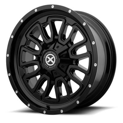 ATX Wheels AX203, 16x8 Wheel With 5x5/5x5.5 Bolt Pattern - Gloss Black - AX20368035306N