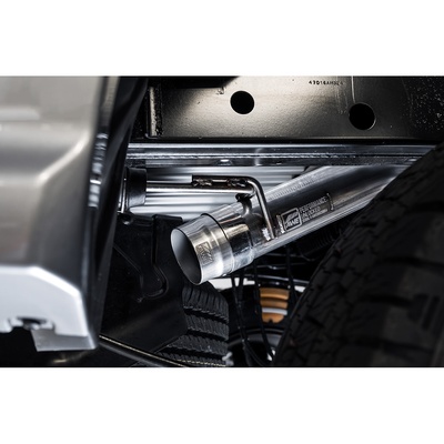 AWE 0FG Exhaust With BashGuard For Ford Ranger - Dual Diamond Black Tips - 3015-23064
