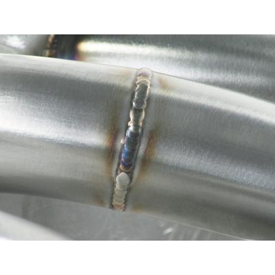 AFe Power Twisted Steel Header (Natural) - 48-46202