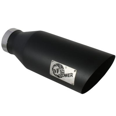 AFe Power MACH Force-Xp 4 Exhaust Tip (Wrinkle Black) - 49-92023-B