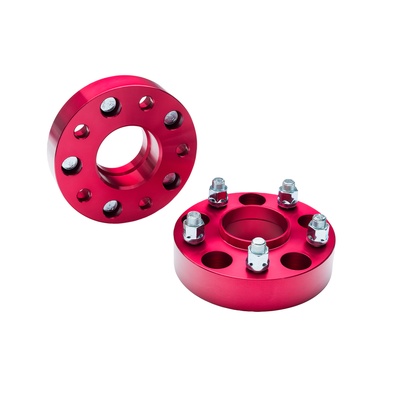 Alloy USA 5x5 Bolt Pattern 1.5 Wheel Spacers (Red) - 11305